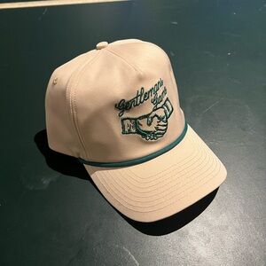 Full Wedge Beige Golf Cap